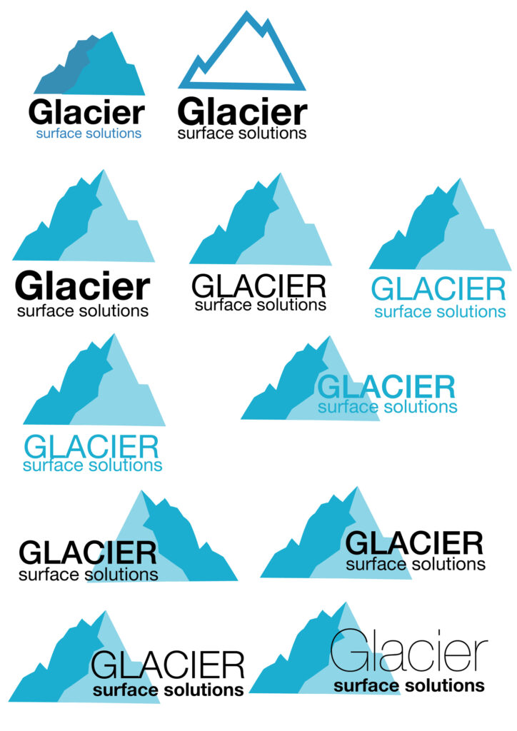 Glacier design process 2022