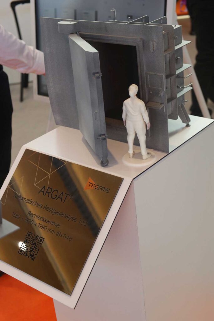 Sign for trade fair exhibit